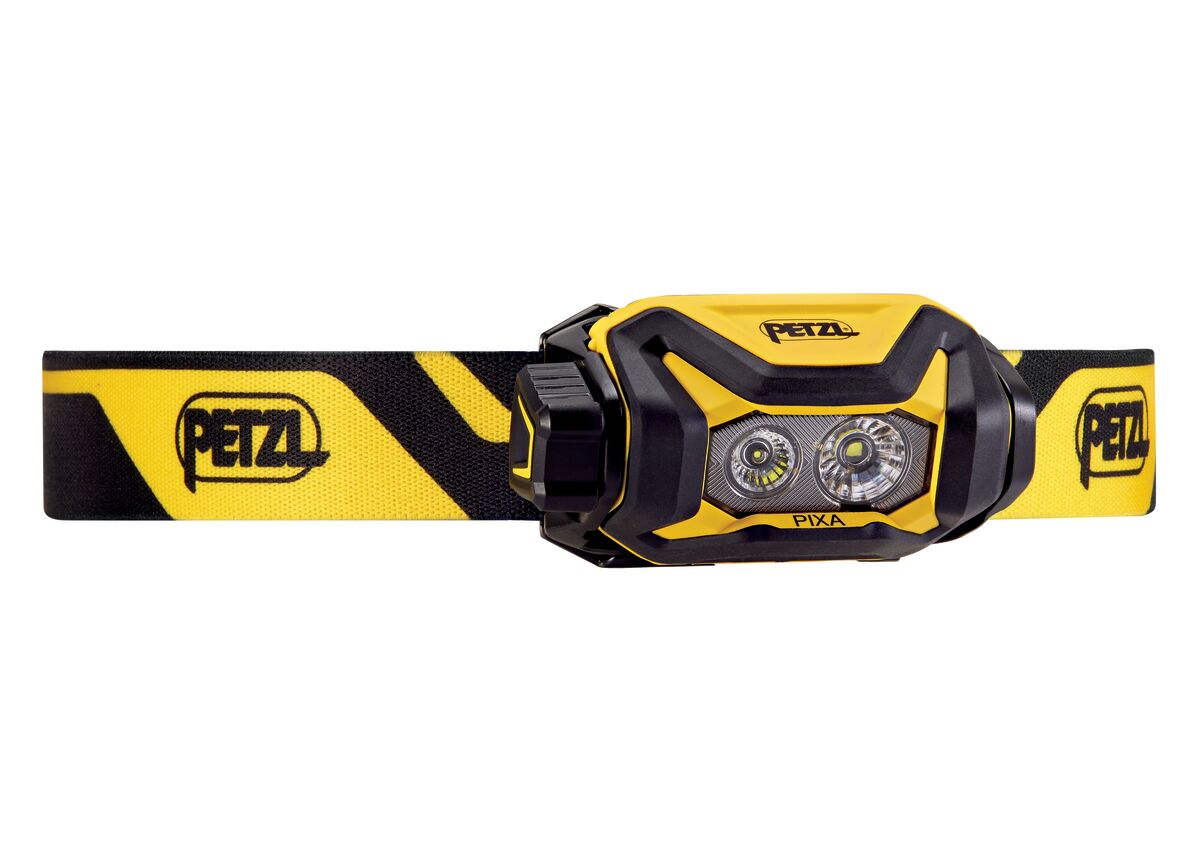 Petzl PIXA Waterproof Durable Industrial Headlamp - 450 Lumens from GME Supply